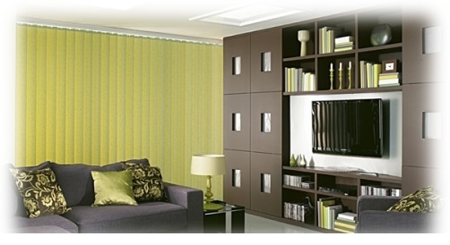 Esempio di tenda verticale